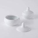 とり型キャンディーボックス(S) 白マット