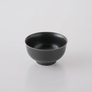 すわん 汁碗(中) チャコールグレイマット