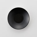 陶茶托 黒炭釉