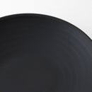 陶茶托 黒炭釉